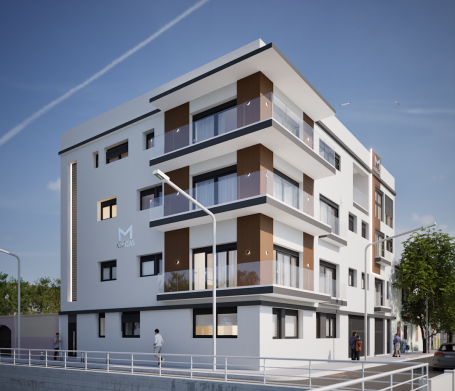 Fachada edificio mareas Vilanova i la Geltrú